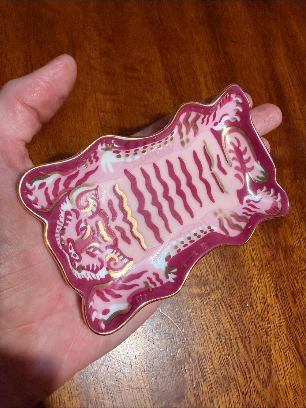 Idlewild Co Tibetan Tiger Trinket Dish - Picture 2 of 5